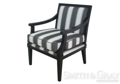 Ebonised Oak armchair