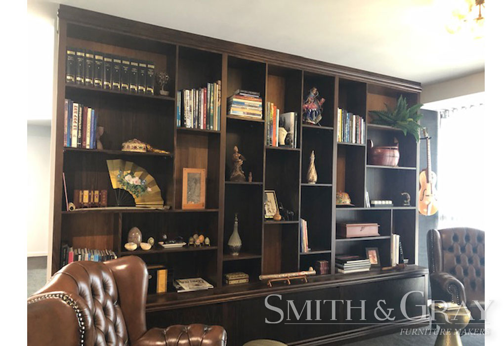 Tasmanian Blackwood Bookcase custom made SMITH & GRAY