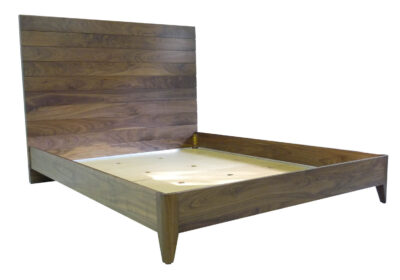american black walnut queen bed