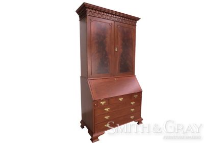 Solid mahogany writing desk with gorgeous details